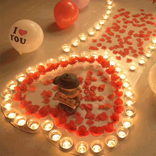 浪漫求爱电子蜡烛灯