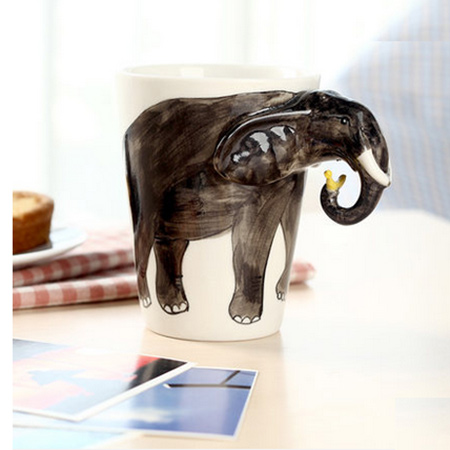3D立体动物马克杯