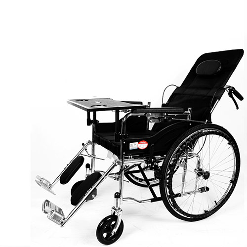 鱼跃铝合金折叠老人轮椅