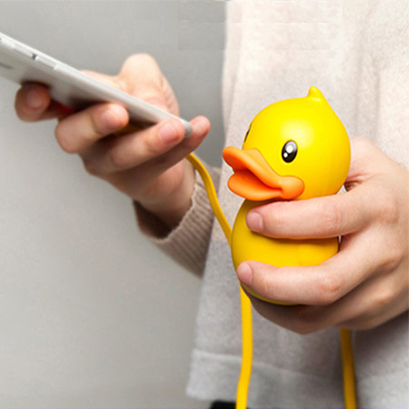小黄鸭无线充电宝
