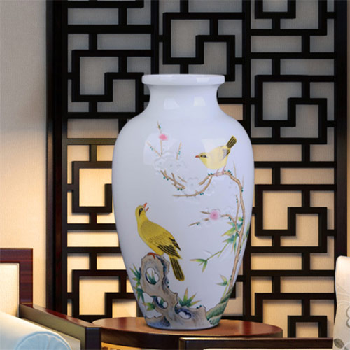 景德镇陶瓷欧式花瓶摆件