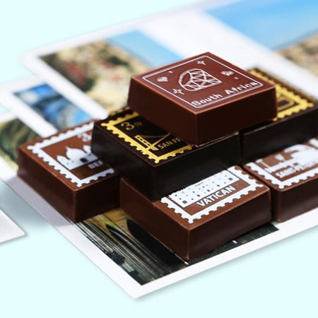 世界邮票巧克力礼盒
