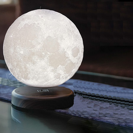 磁悬浮3D月球灯