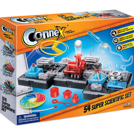 Connex儿童科学实验科普套装，有54种电路玩法(小小发明家)